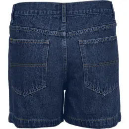 Bundu Denim Shorts Blue Back